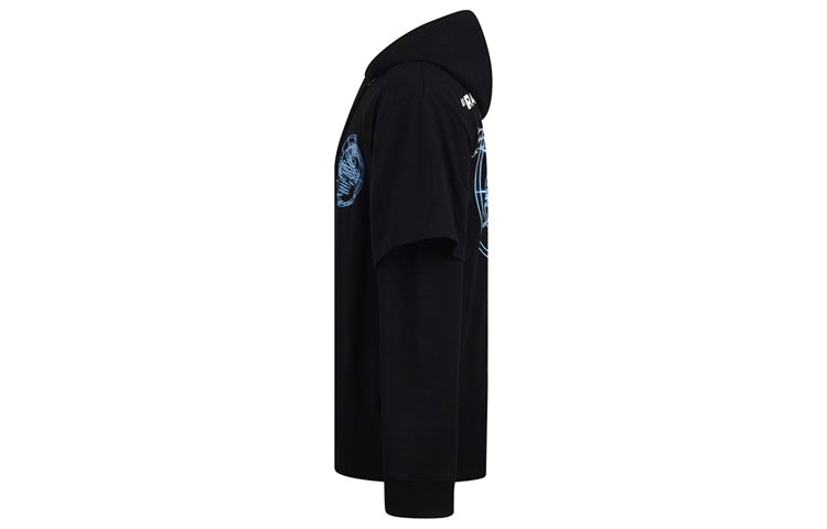 Men's Off-White Printing Cotton Black OMAB033R201850031088