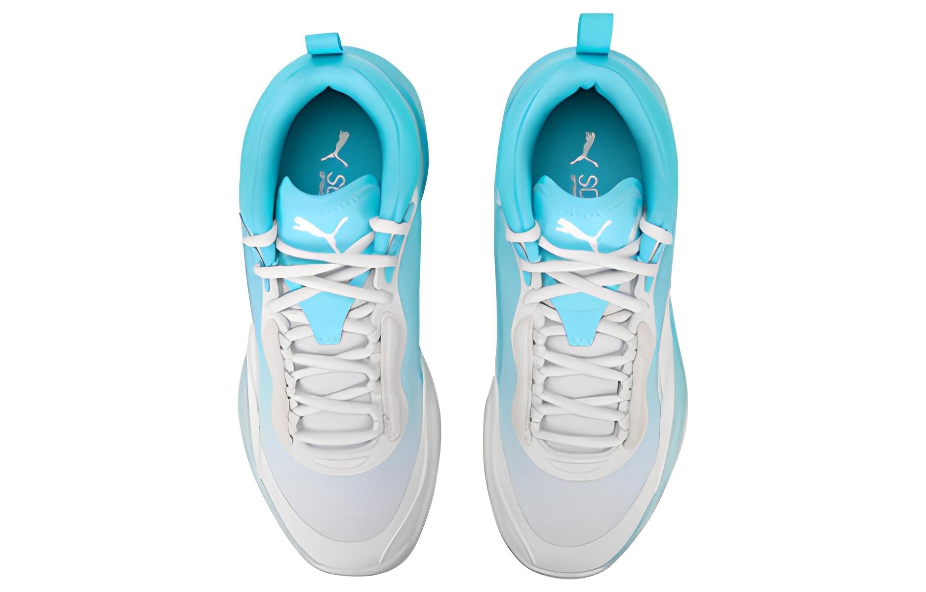 PUMA Sport Shoes 'White Blue' 389328-01