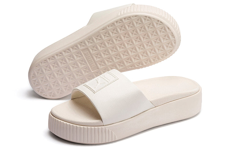 (WMNS) PUMA Platform Slide Shoe Sandals Pink 366121-12
