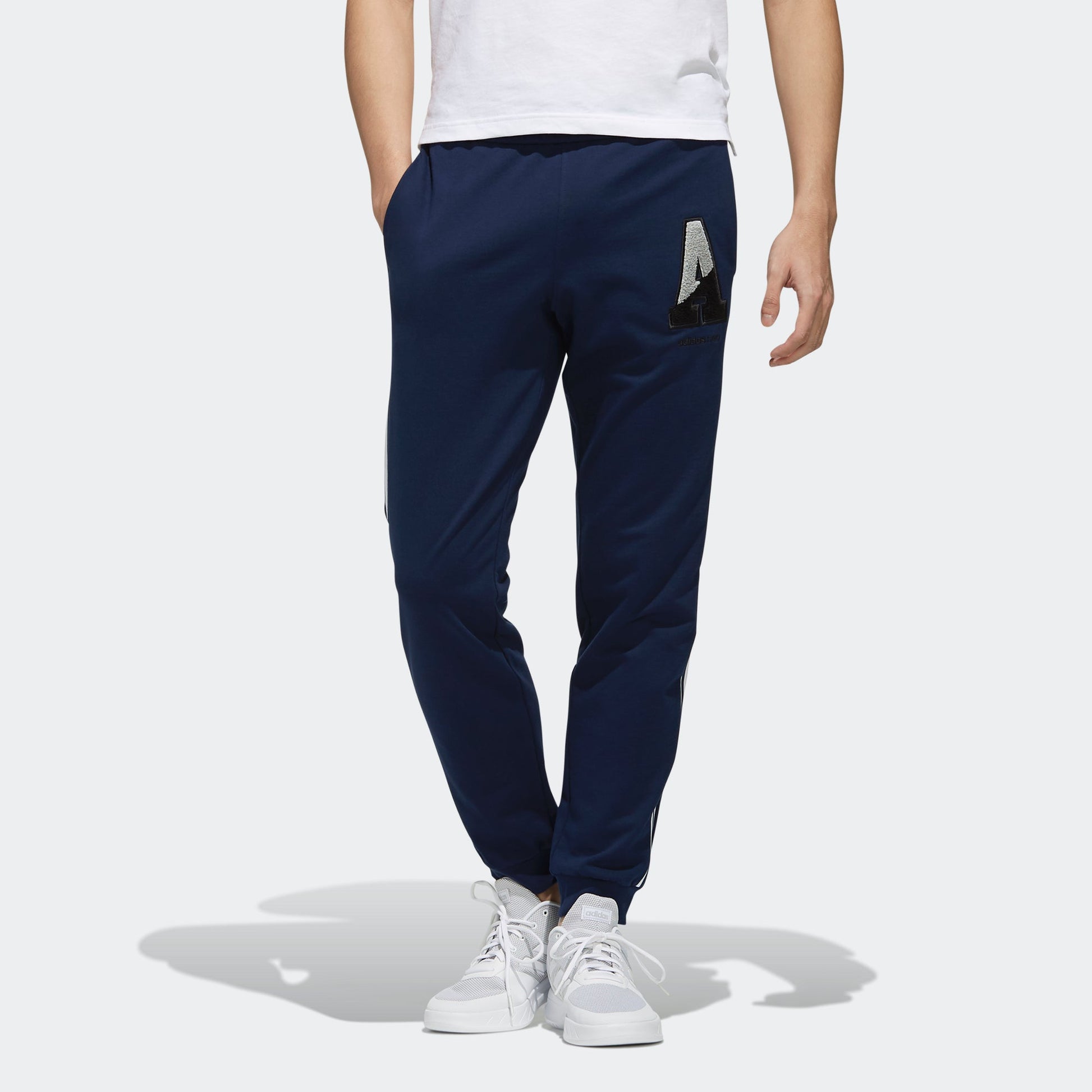 adidas neo M Cs Sv Tp Bundle Feet Sports Pants Navy Blue EI4751