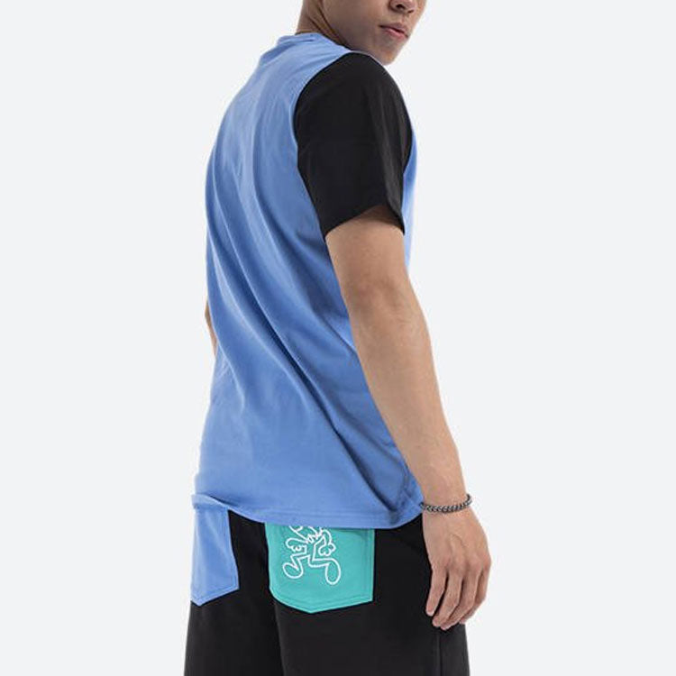 PUMA x Mr Doodle Crossover Casual Sports Round Neck Short Sleeve Blue 530652-83