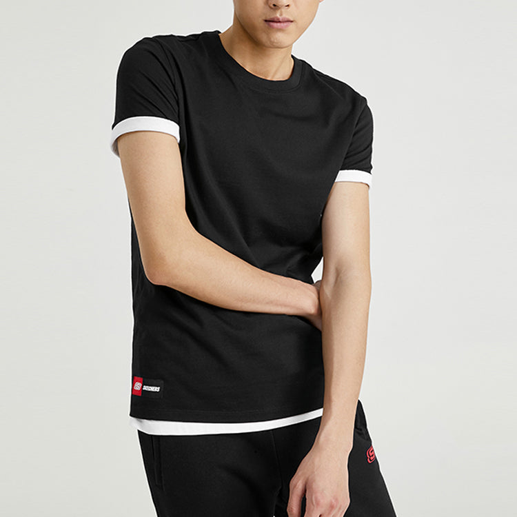 Men's Skechers Short Sleeve Black L220M157-0018