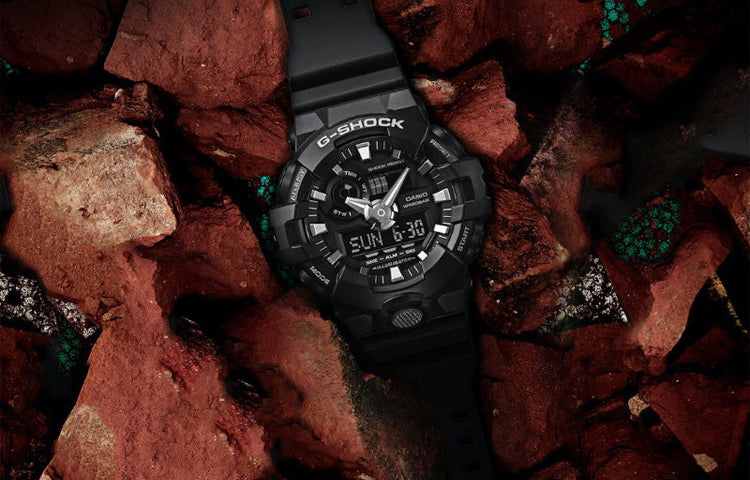CASIO G-Shock Analog-Digital 'Black' GA-700-1BPRG