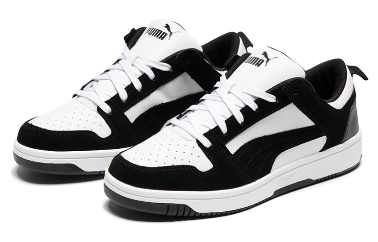 PUMA Rebound Layup Lo Sd 'Black White' 370539-01