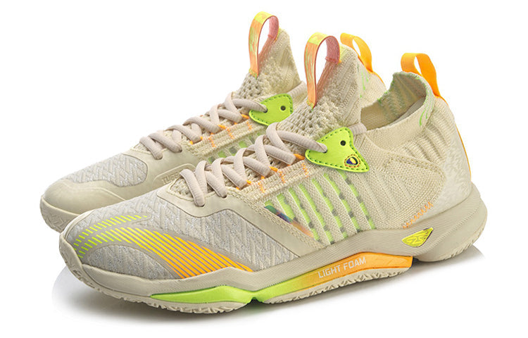 (WMNS) Li-Ning Dagger 4 'Grey Green Orange' AYAR002-2