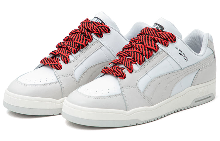 PUMA Unisex Slipstream Lo Laces Sneakers Grey/White 387322-01