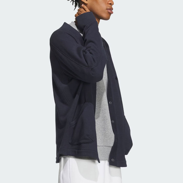 adidas ALL SZN Oversized Cardigan 'Black' IX6816