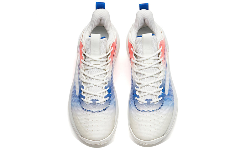 ANTA Cement Bubble 2.0 Basketball Shoes 'White Blue' 112221610-7