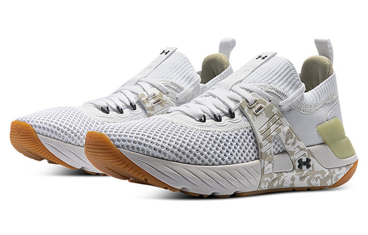 Under Armour Project Rock 4 'Camo - White Pitch Grey' 3025143-103