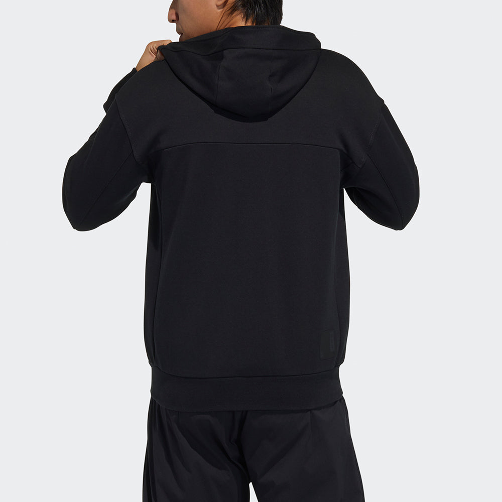 adidas Wj Htt Series Athleisure Casual Sports Hooded Jacket Black GP0909