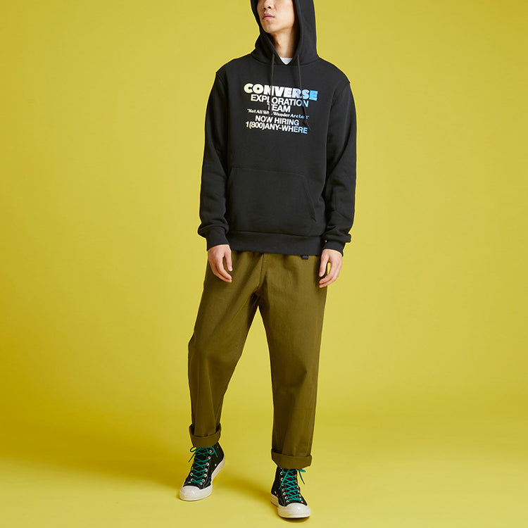 Converse Woven Straight-Leg Tapered Casual Pants Asia Sizing 'Dark Moss Green' 10021101-A04