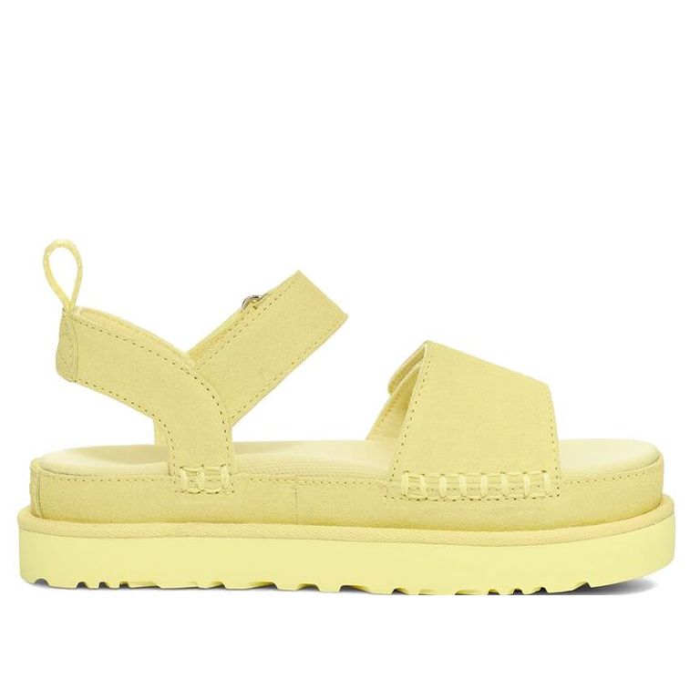 (WMNS) UGG Goldenstar Platform Sandal 'Lemon Yellow' 1117954-LELI