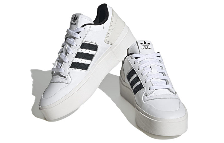 (WMNS) adidas Forum Bonega 'White Black Gold' IG9649