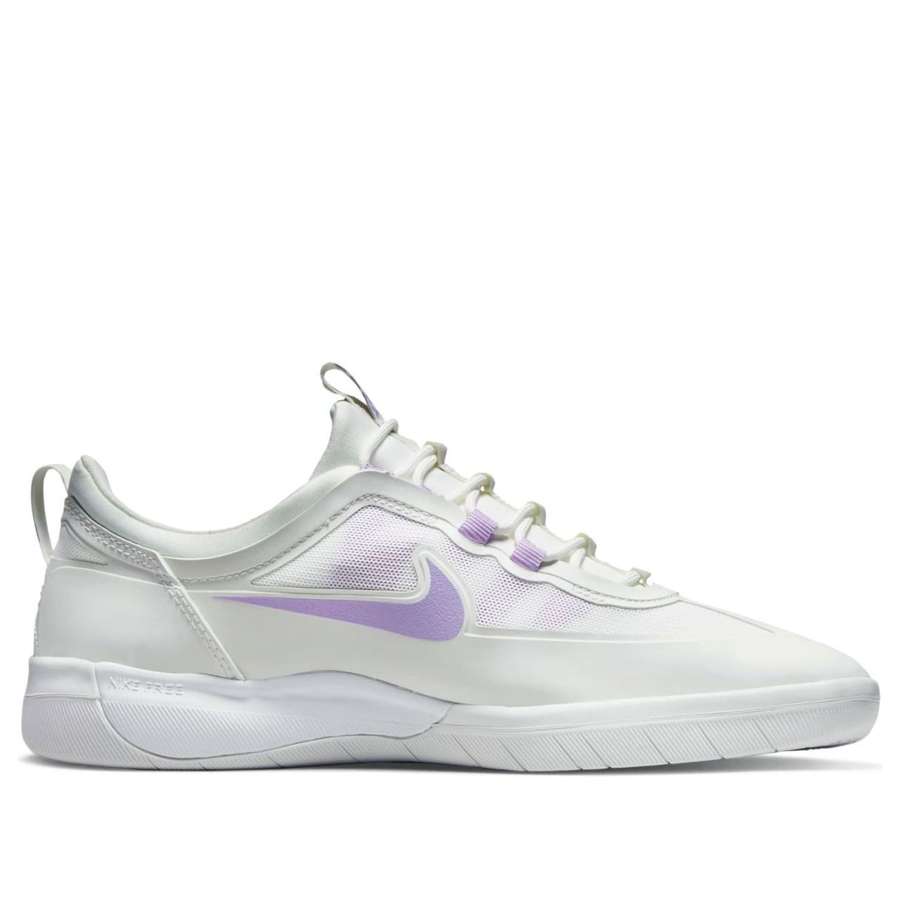 Nike Nyjah Free 2 SB 'Summit White Lilac' BV2078-108