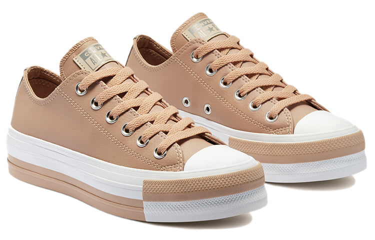 (WMNS) Converse CTAS DOUBLE STACK LIFT OX SALT PINK 569429C