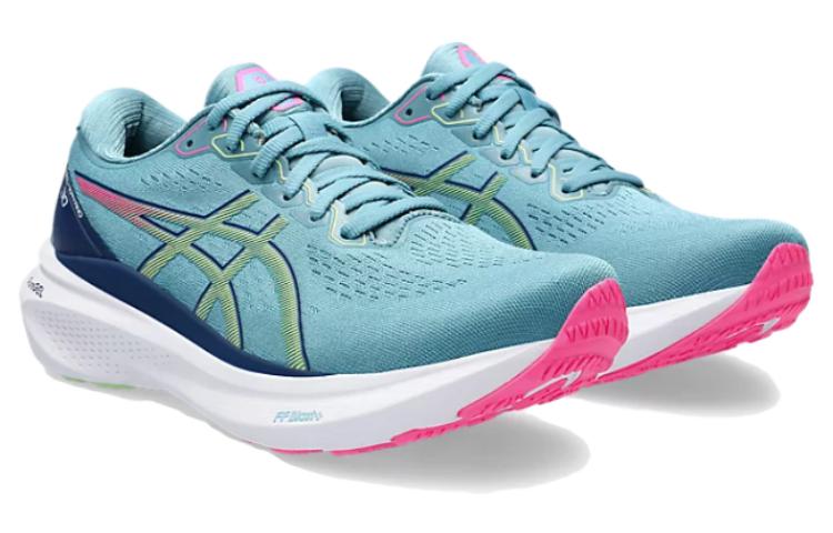 (WMNS) ASICS Gel-Kayano 30 Wide 'Gris Blue Lime Green' 1012B503-402