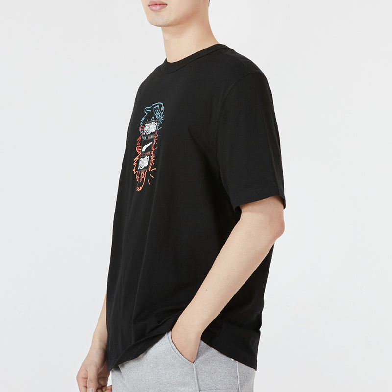 PUMA BTL Graphic T-Shirt 'Black' 535411-01
