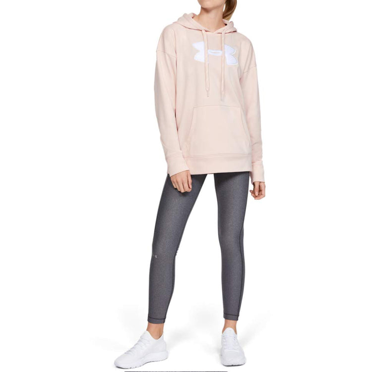 (WMNS) Under Armour UA Fleece Training Sports Pink Red 1348246-675