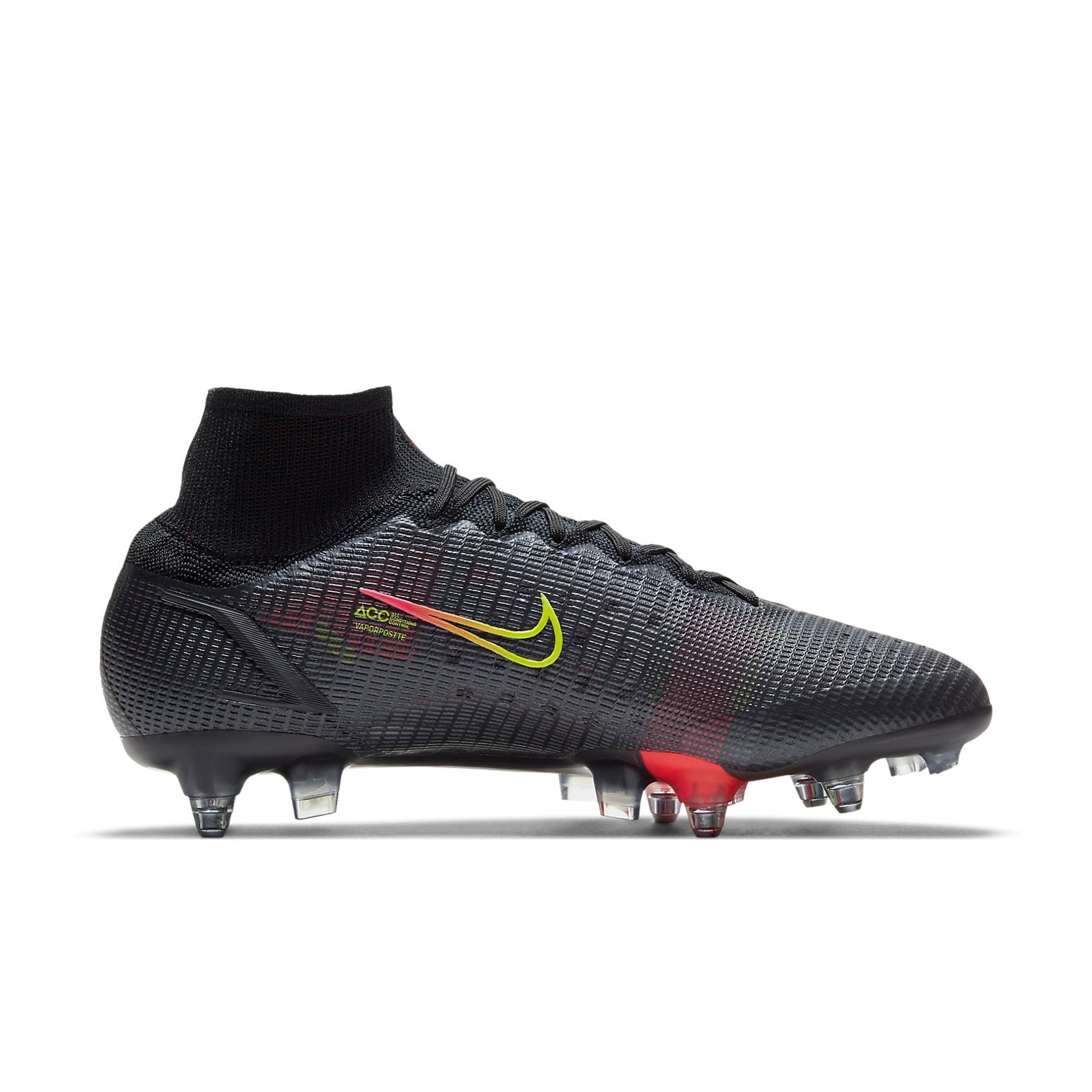 Nike Mercurial Superfly 8 Elite SG-Pro AC 'Black Yellow Orange' CV0960-090