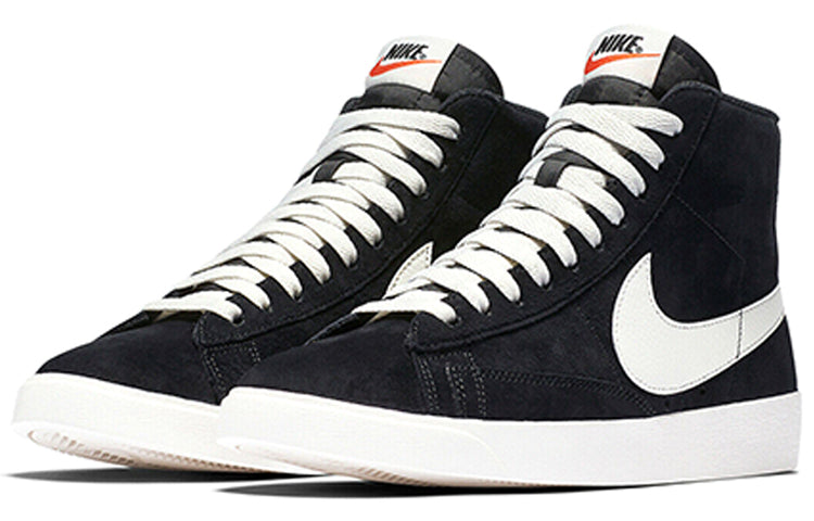 (WMNS) Nike Blazer Mid Vintage Suede 'Black' AV9376-001