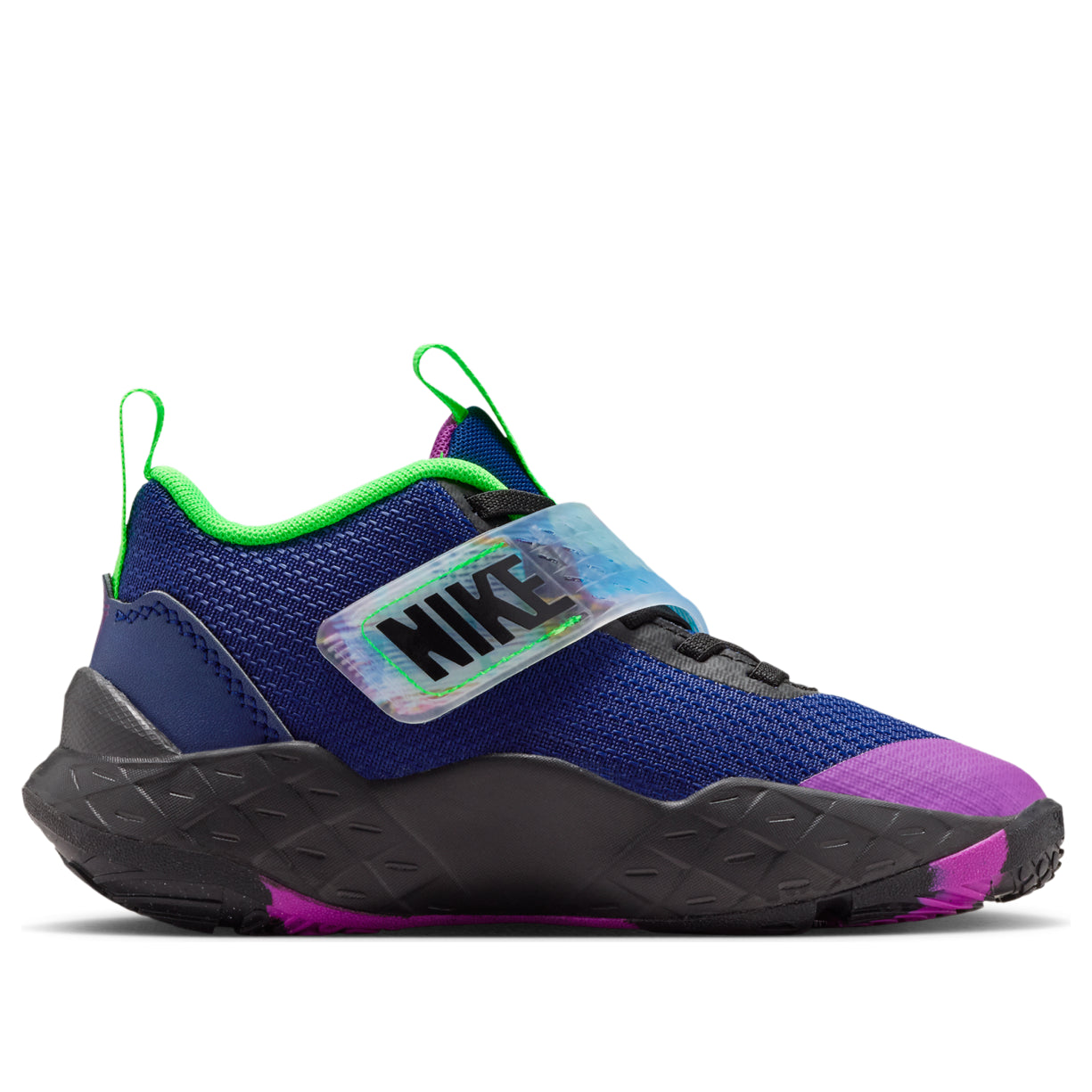 (PS) Nike Team Hustle D 12 'Blue Void Vivid Purple Green Strike' HV2290-400