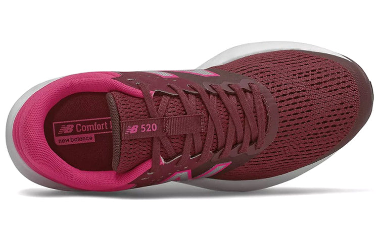 (WMNS) New Balance 520 Series V7 Low-Top Red/Pink W520CR7