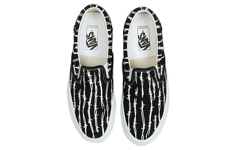 Vans OG Classic Slip-On LX 'Barbed Wire - Black' VN0A45JK9S9