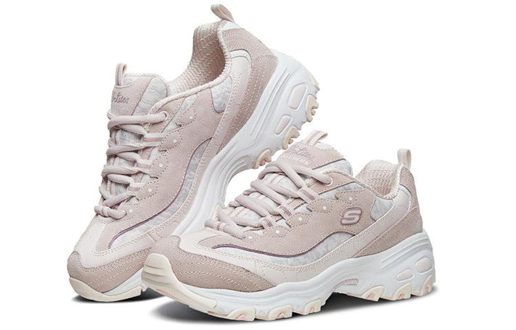 (WMNS) Skechers D'Lites 1.0 Running Shoes Pink 99999825-LTPK