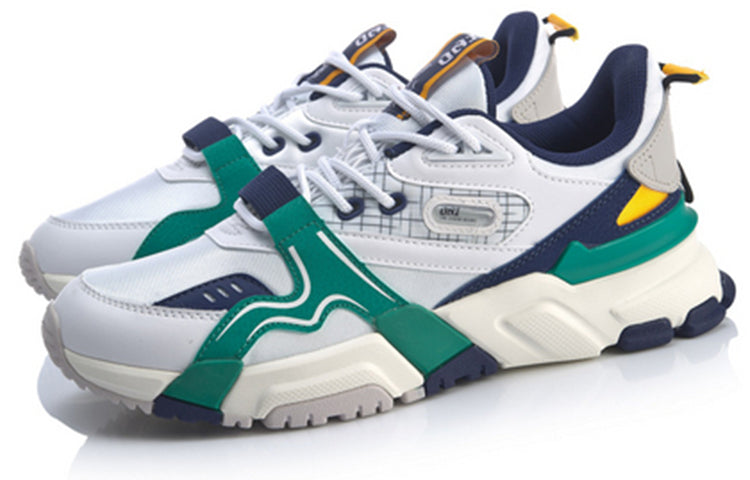 Li-Ning 001 Classic Casual Shoe 'White Green' AGCQ005-1