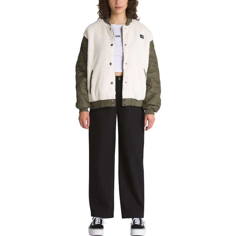 (WMNS) Vans Kasia Bomber Jacket 'Grape Leaf' VN000F8NKCZ