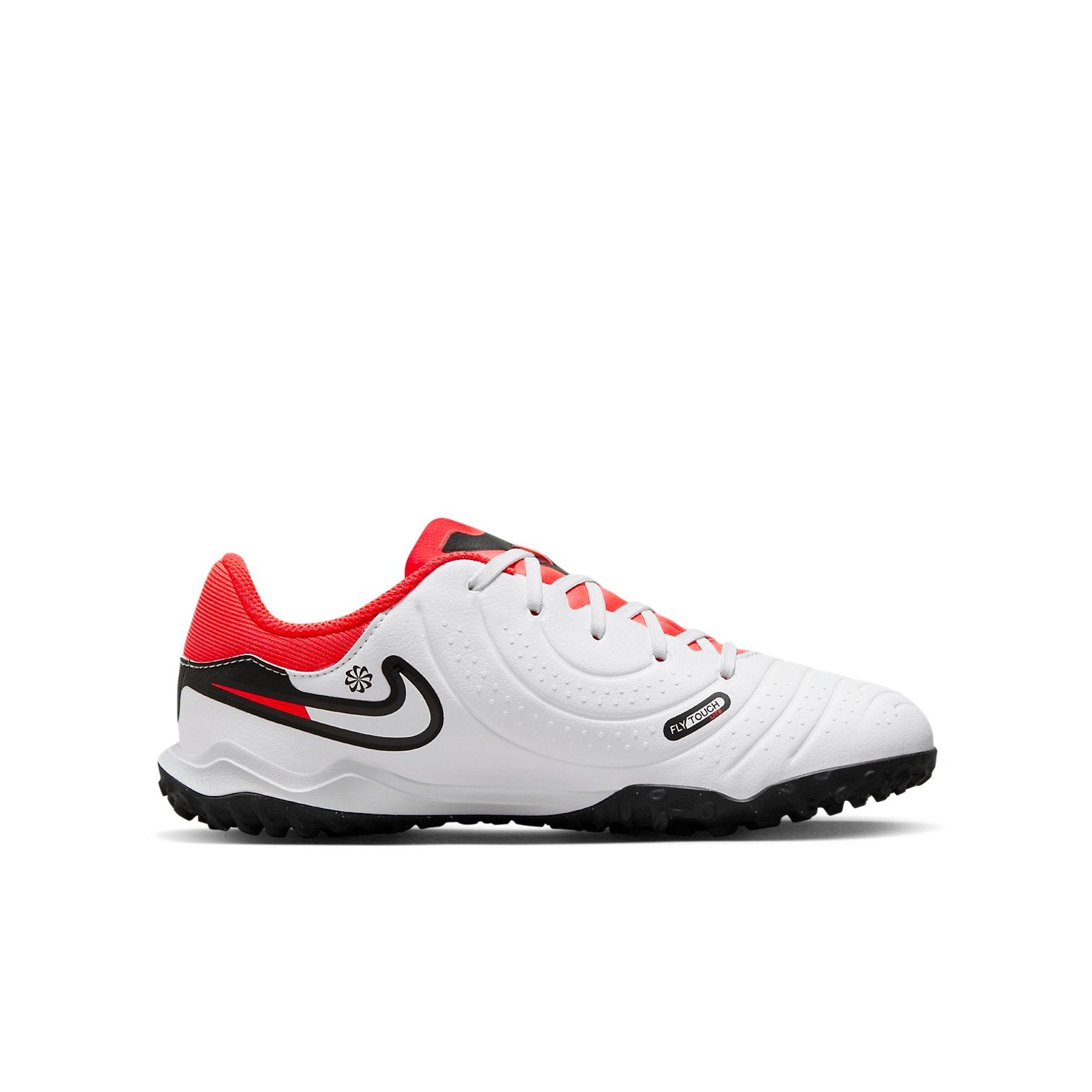 (GS) Nike Jr. Tiempo Legend 10 Academy Turf 'White Bright Crimson' DV4351-100