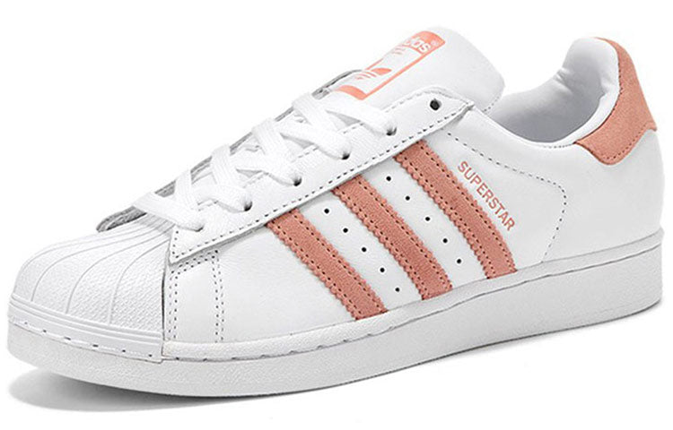 (WMNS) adidas Superstar 'White Glow Pink' EF9249