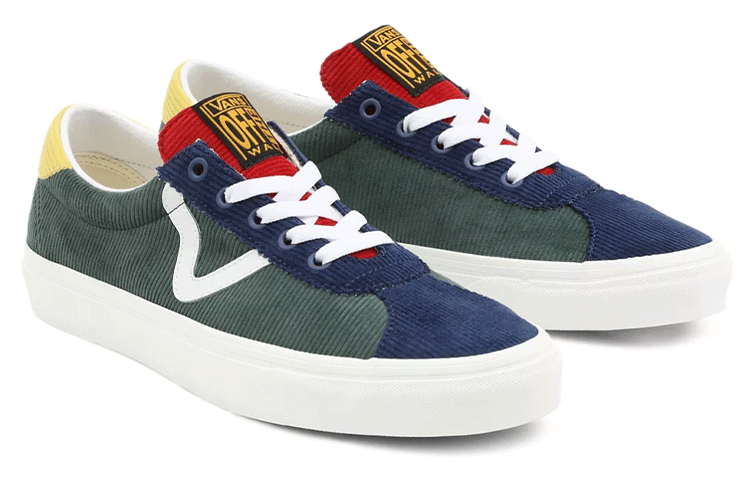 Vans Mixed Corduroy Sport 'Blue Green' VN0A5KX794M