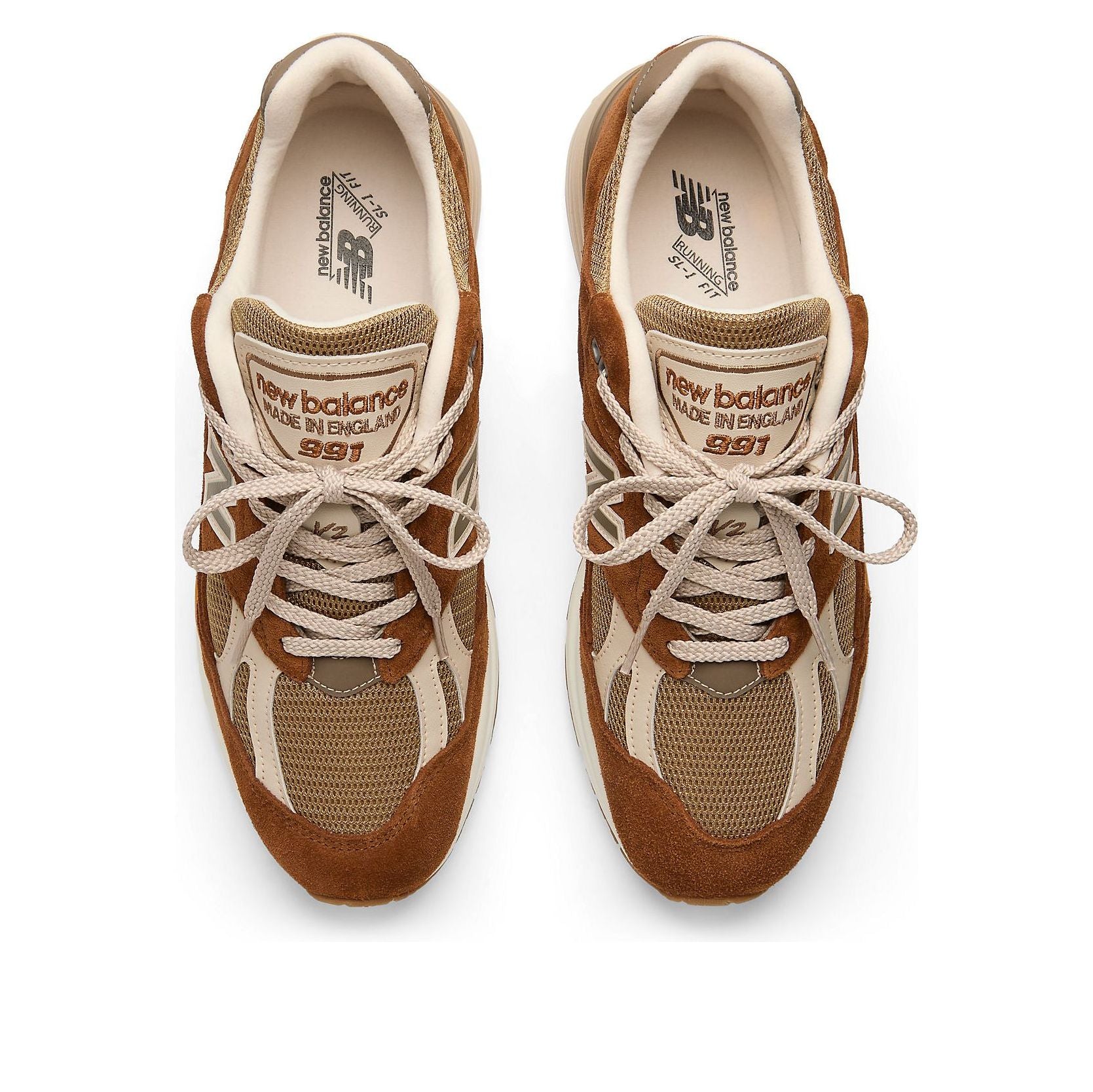 New Balance 991v2 Made In UK 'Caramel Cafe Dijon' U991GB2