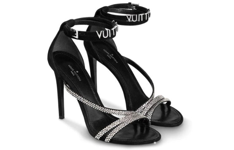 (WMNS) LOUIS VUITTON Madeleine sandals 'Black' 1A653H