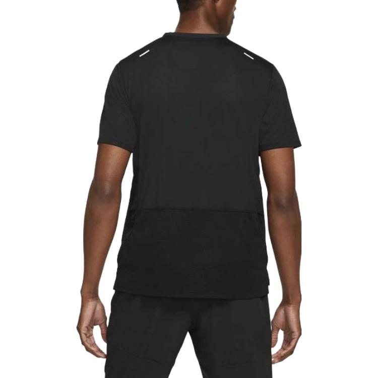 Nike Rise 365 Graphic T-shirt 'Black' DA1168-010