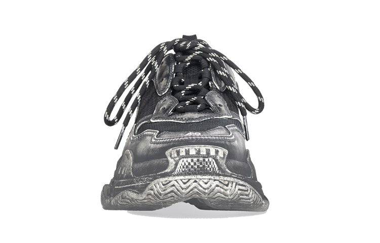 (WMNS) Balenciaga Triple S Sneaker 'Faded Black' 524039W3CN31000