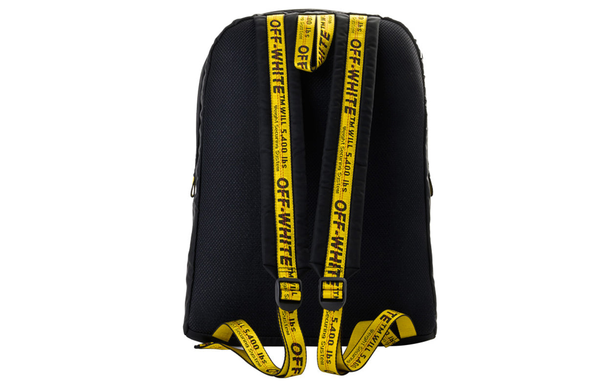 Off-White Fashion Arrow Backpack Yellow OMNB019R20E480231001