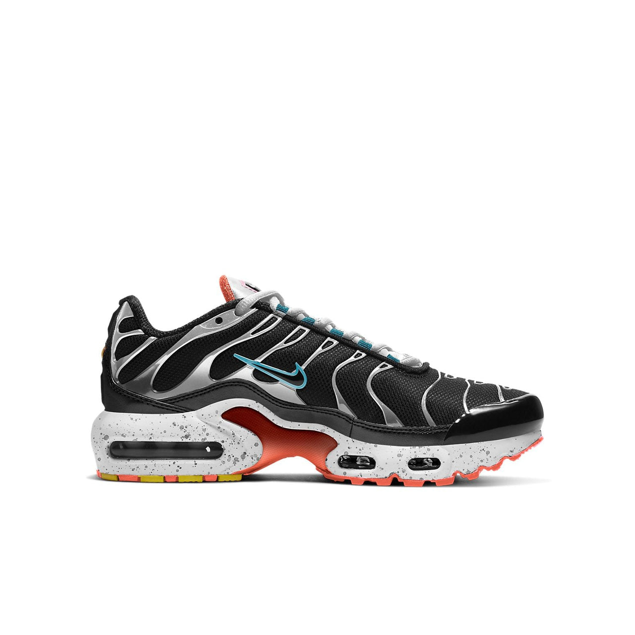 (GS) Nike Air Max Plus 'Black Turf Orange Speckled' CD0609-014