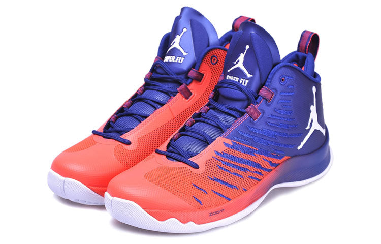 Air Jordan Super.Fly 5 x 'Blue red' 850700-404
