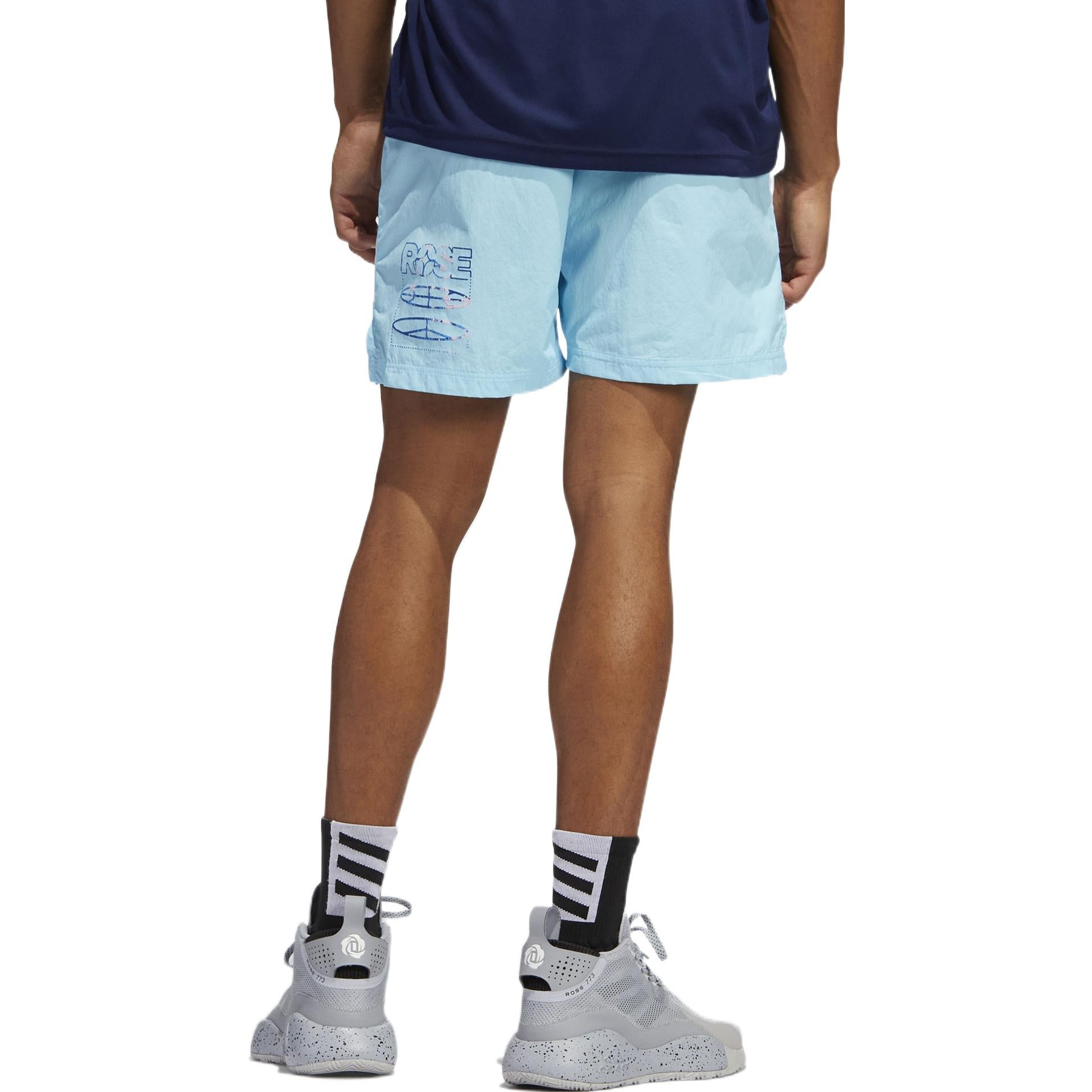 adidas Rose Shorts Asia Sizing 'Blue' HH8947