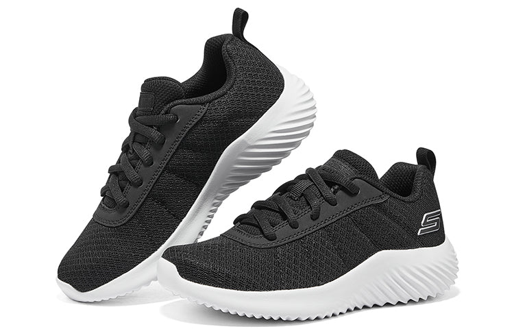 (GS) Skechers Bounder - Karonik Shoes 'Black White' 403745L-BLK