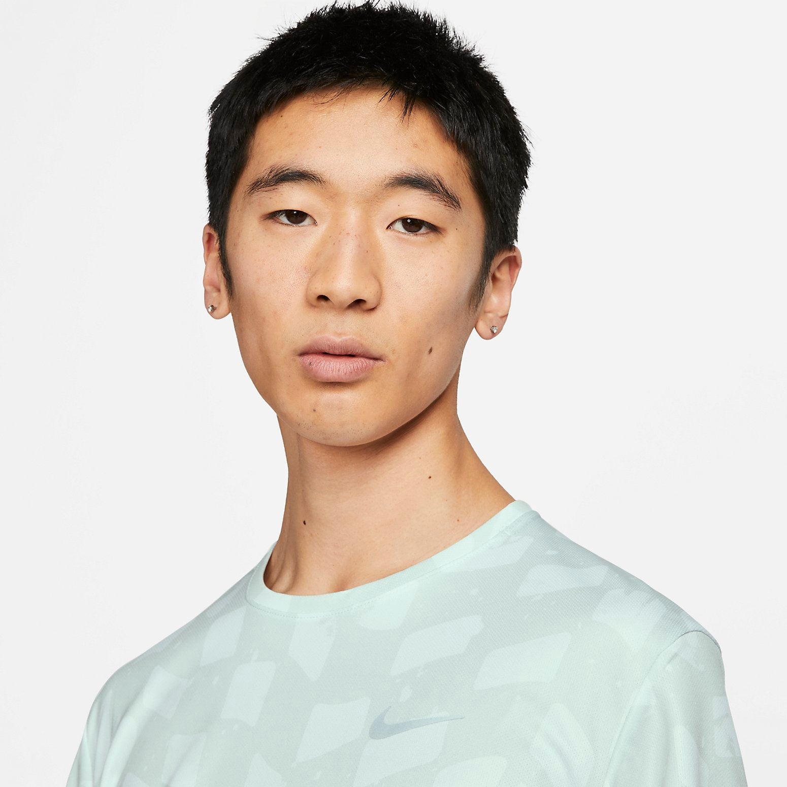 Nike Dri-FIT Miler Short-Sleeve Running Top 'Green' DX0871-025