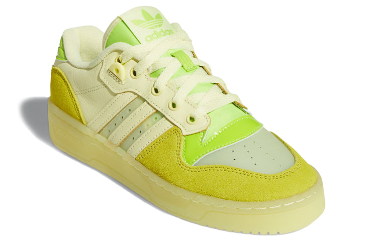 (WMNS) adidas Rivalry Low 'Yellow Green' FV4932