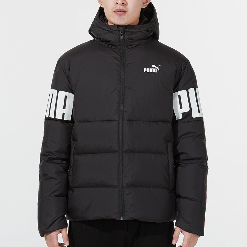 PUMA Full Sleeve Printed Jacket 'Black' 848172-51
