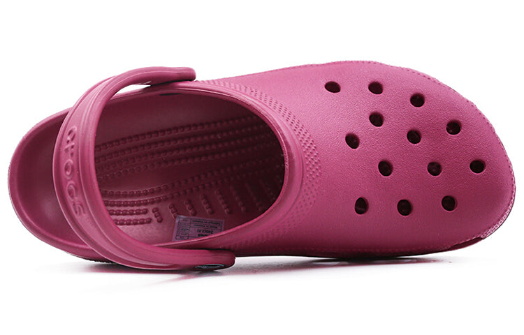 Crocs Classic Clog 'Burgundy' 10001-6D1