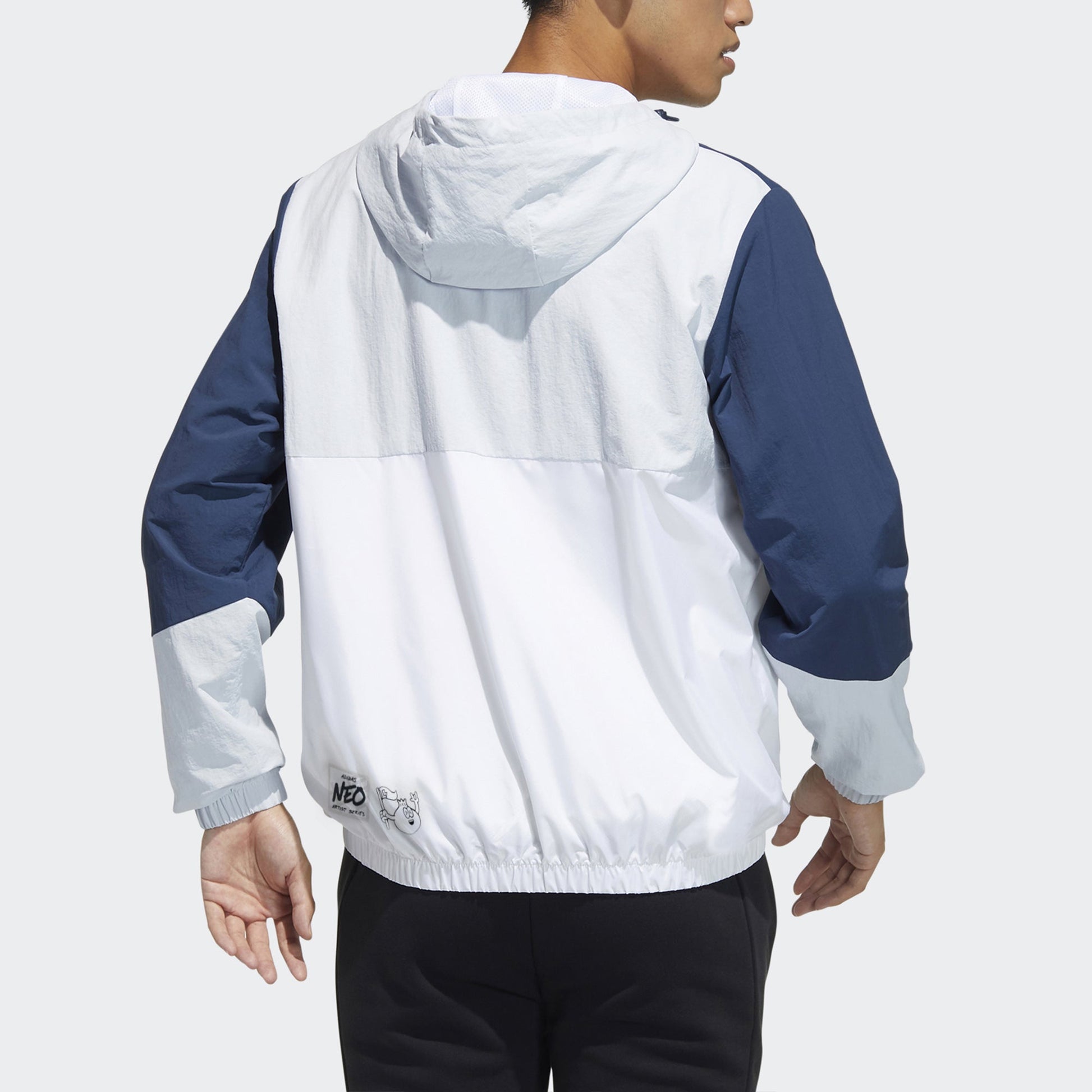 adidas neo M Fd Wb 1 Casual Sports Hooded Jacket Light Blue H45092