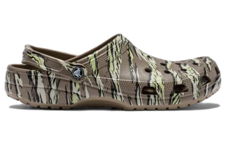 Crocs Classic Printed Camo Clogs 'Brown' 894825