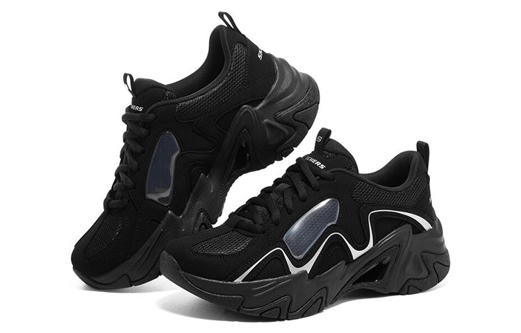 (WMNS) Skechers Stamina V3 Shoes 'Black White' 896151-BBK