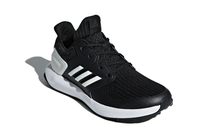 (GS) adidas RapidaRun Knit J 'Carbon' AH2610
